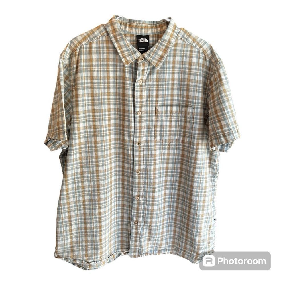 Gorpcore North Face Plaid Shirt Size XXL
